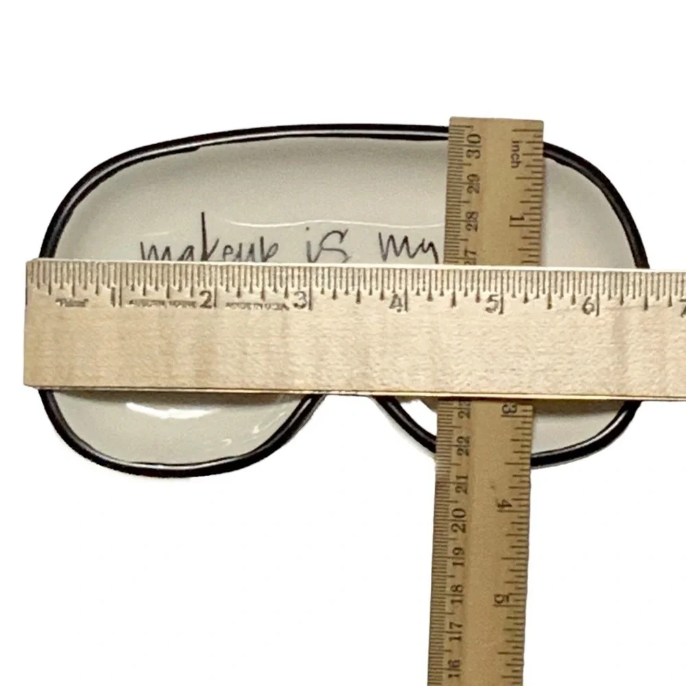 Trinket Tray Multipurpose for Jewelry Eyeglass Makeup Keys This and That Storage